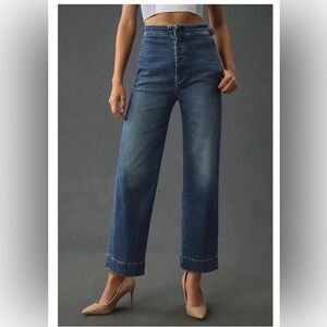 MOTHER The Cinch Greaser Ankle in Dark and Stormy Night size 29